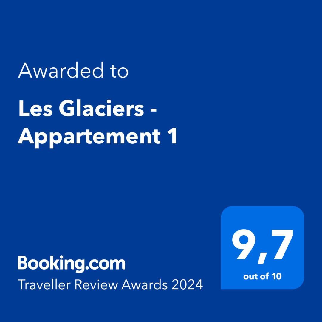 Les Glaciers - Appartement 1 Chamonix Ngoại thất bức ảnh